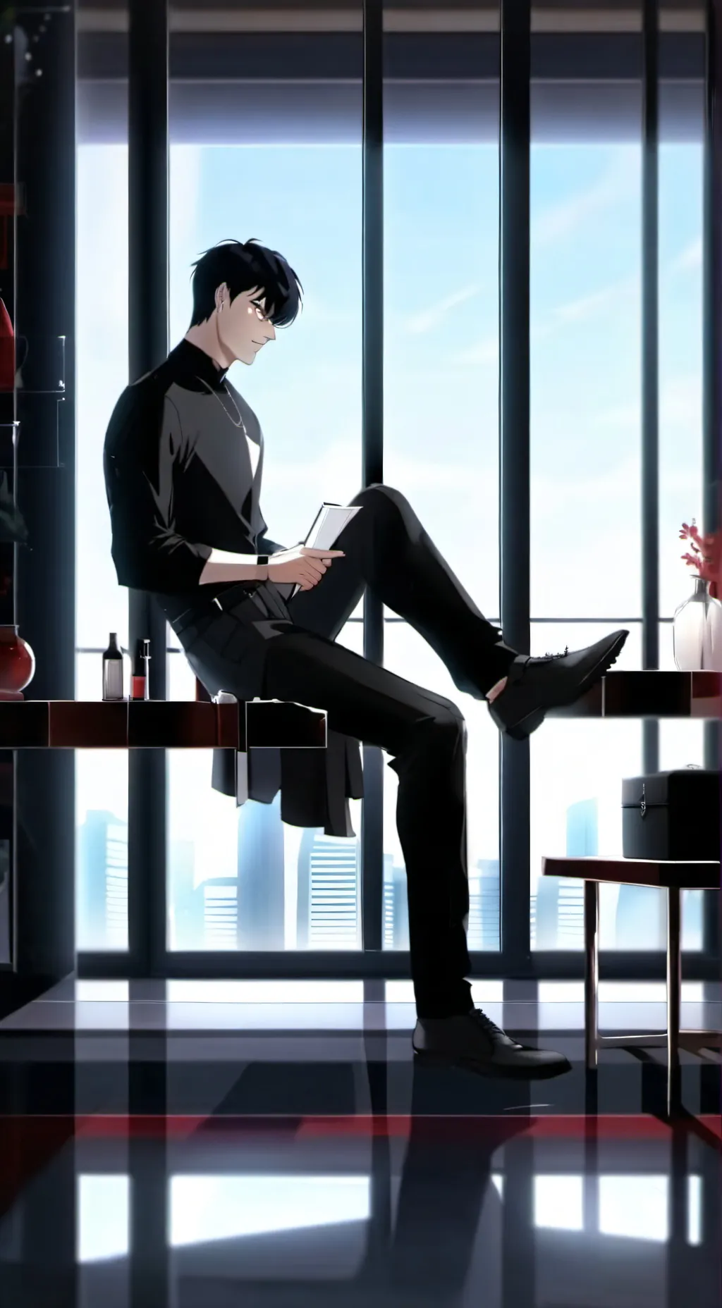 ai character: Jaze Michaelson background