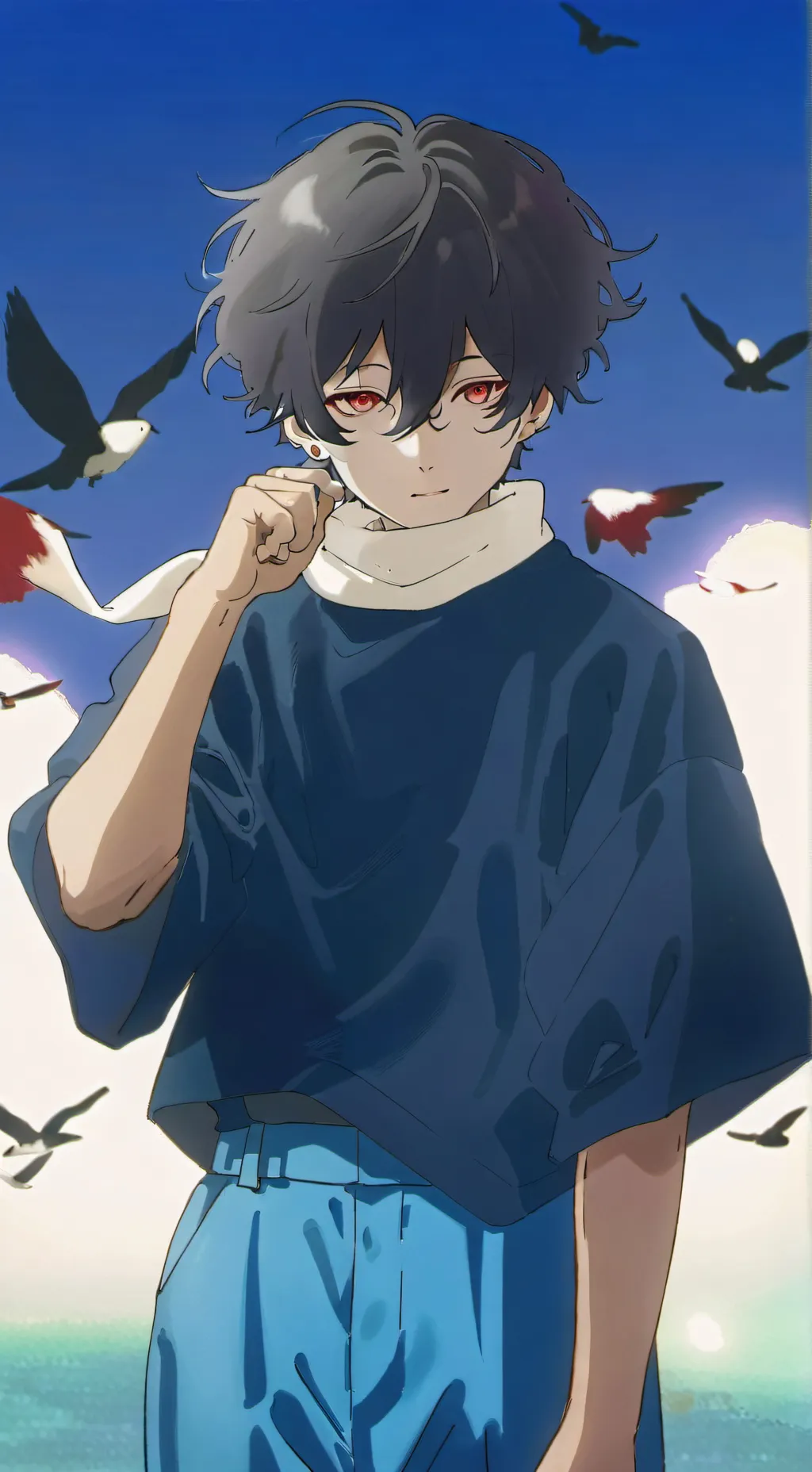 ai character: Isaac ￼ background