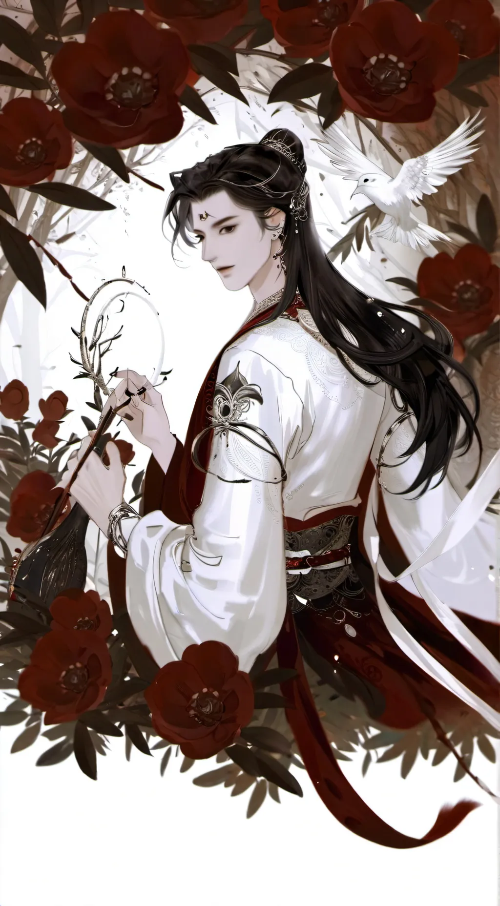 ai character: kim background