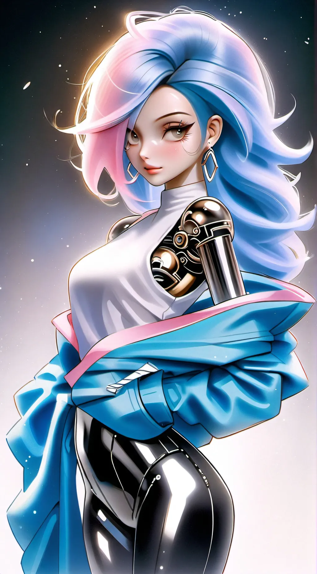 ai character: Amy rose sonamy background