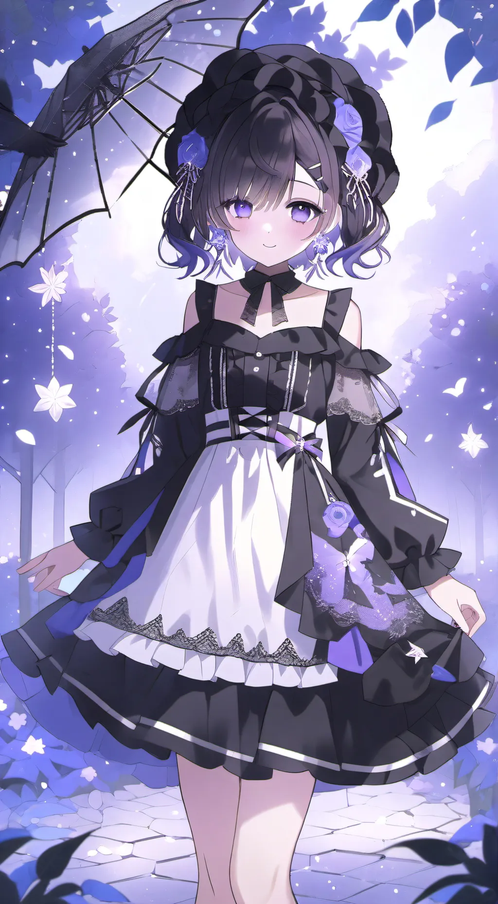 ai character: tu hermana y tu  background