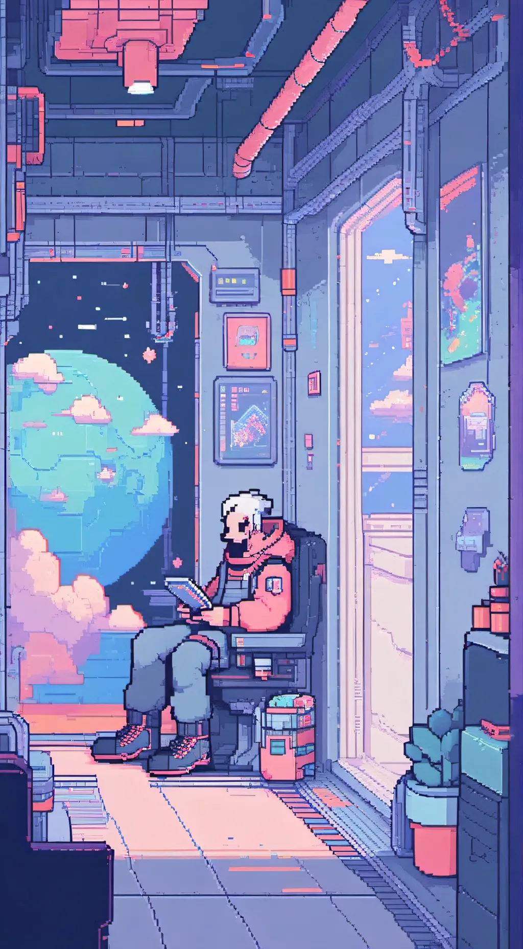 ai character: I love you always background