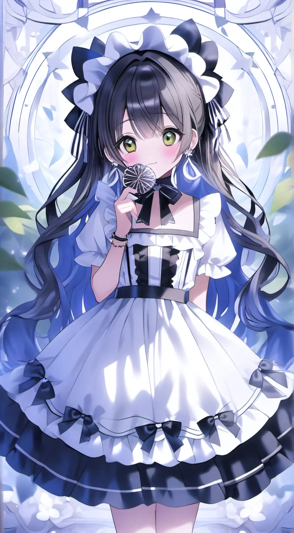 ai character: Luna background