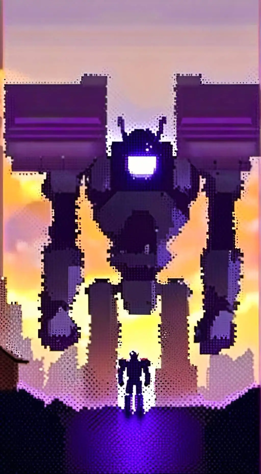 ai character: atomega background