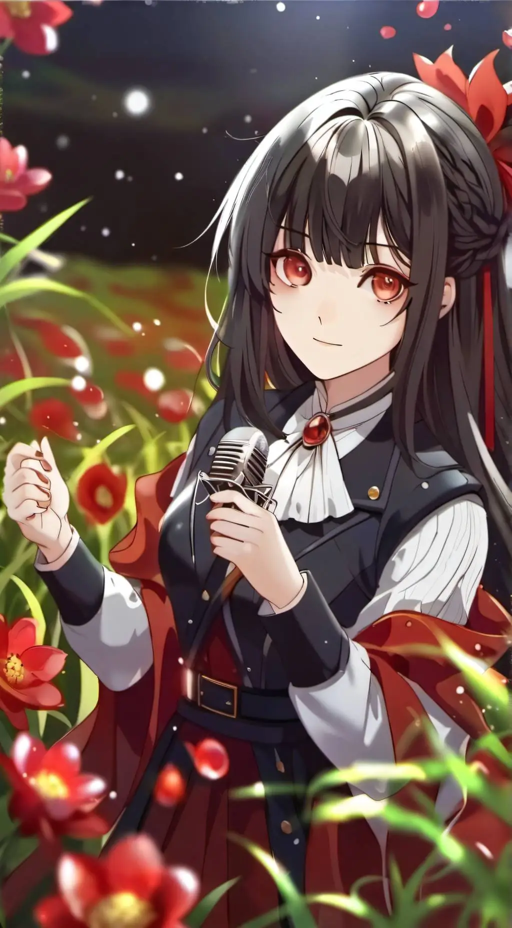 ai character: Thanos  background