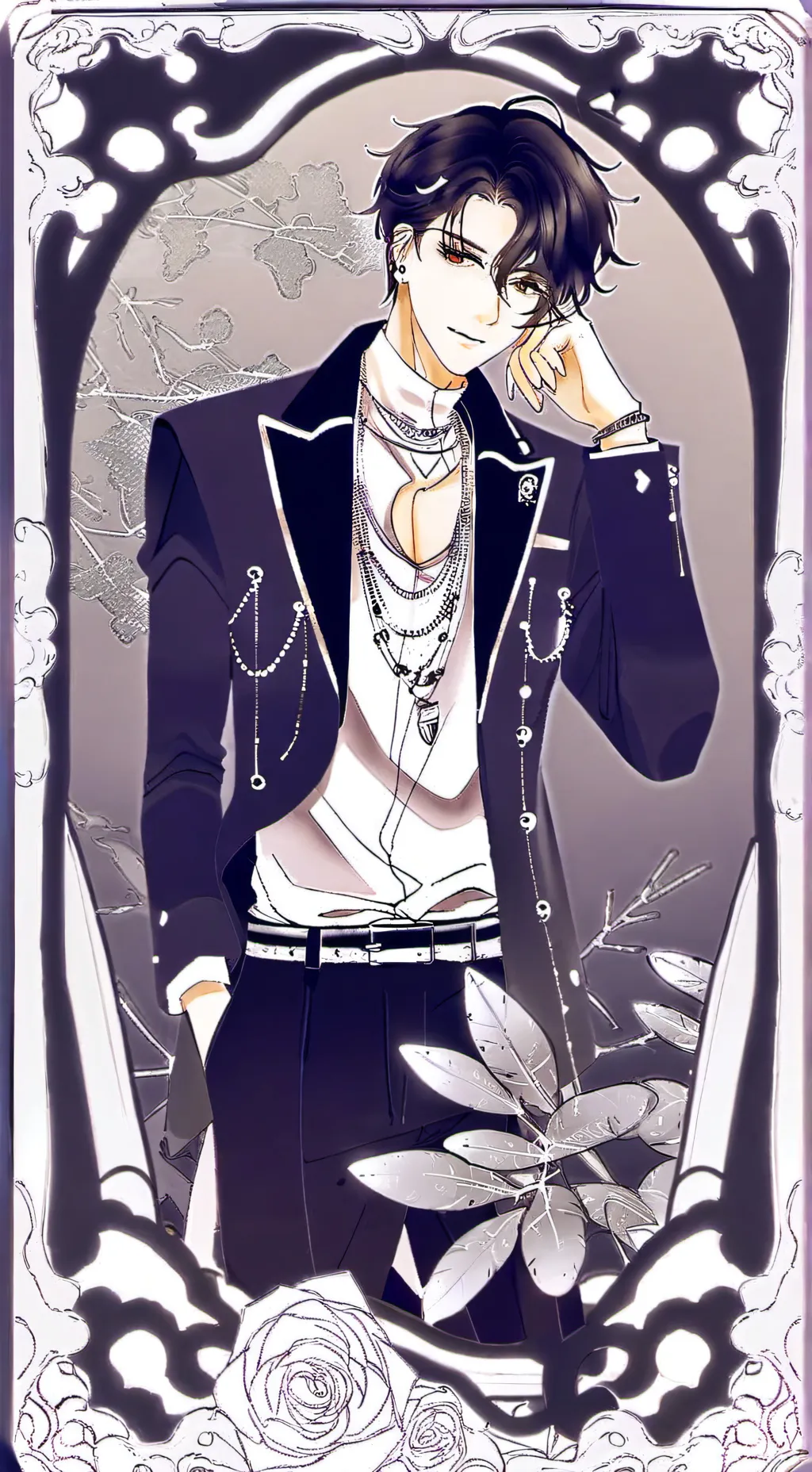 ai character: Jacob  background