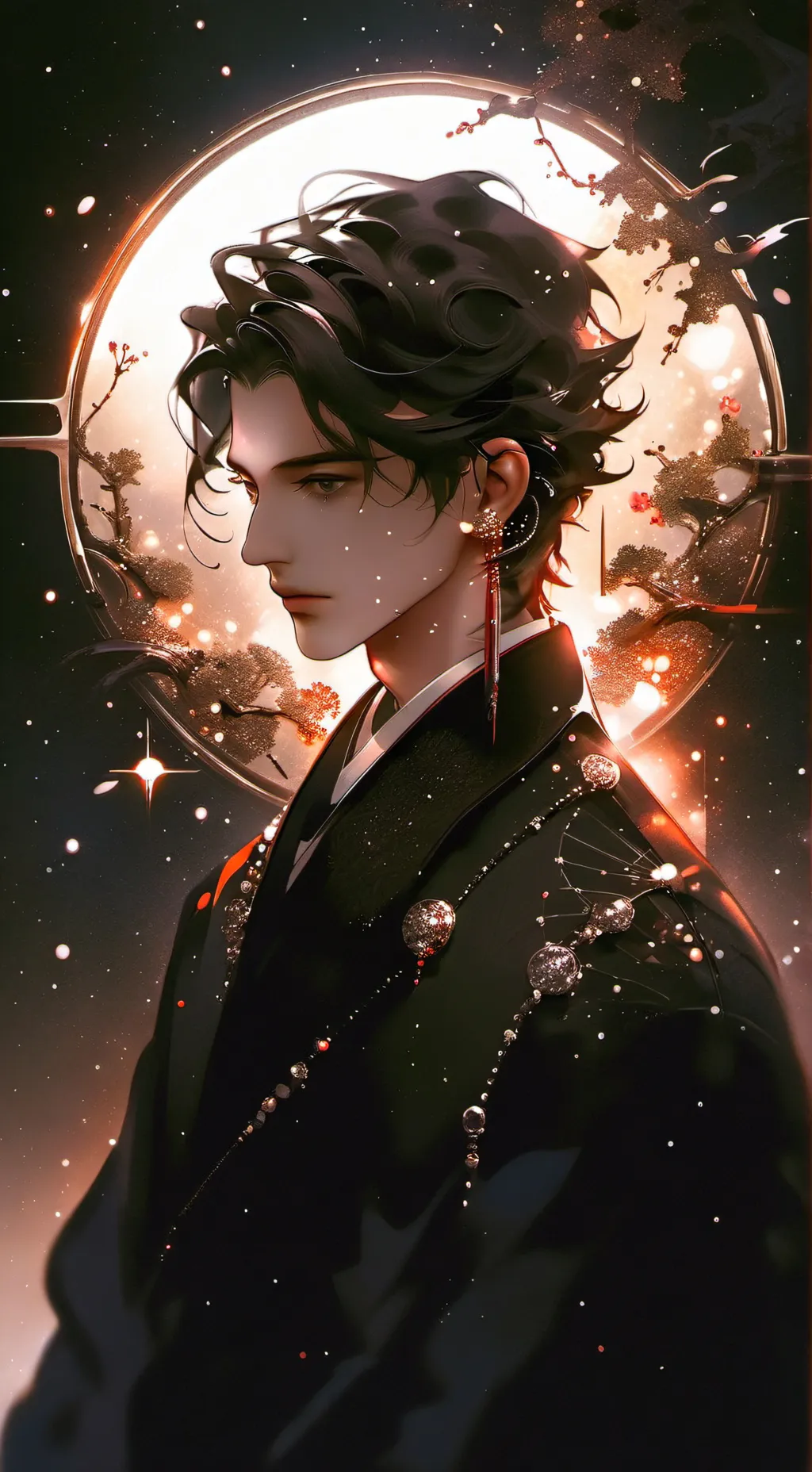 ai character: luck background