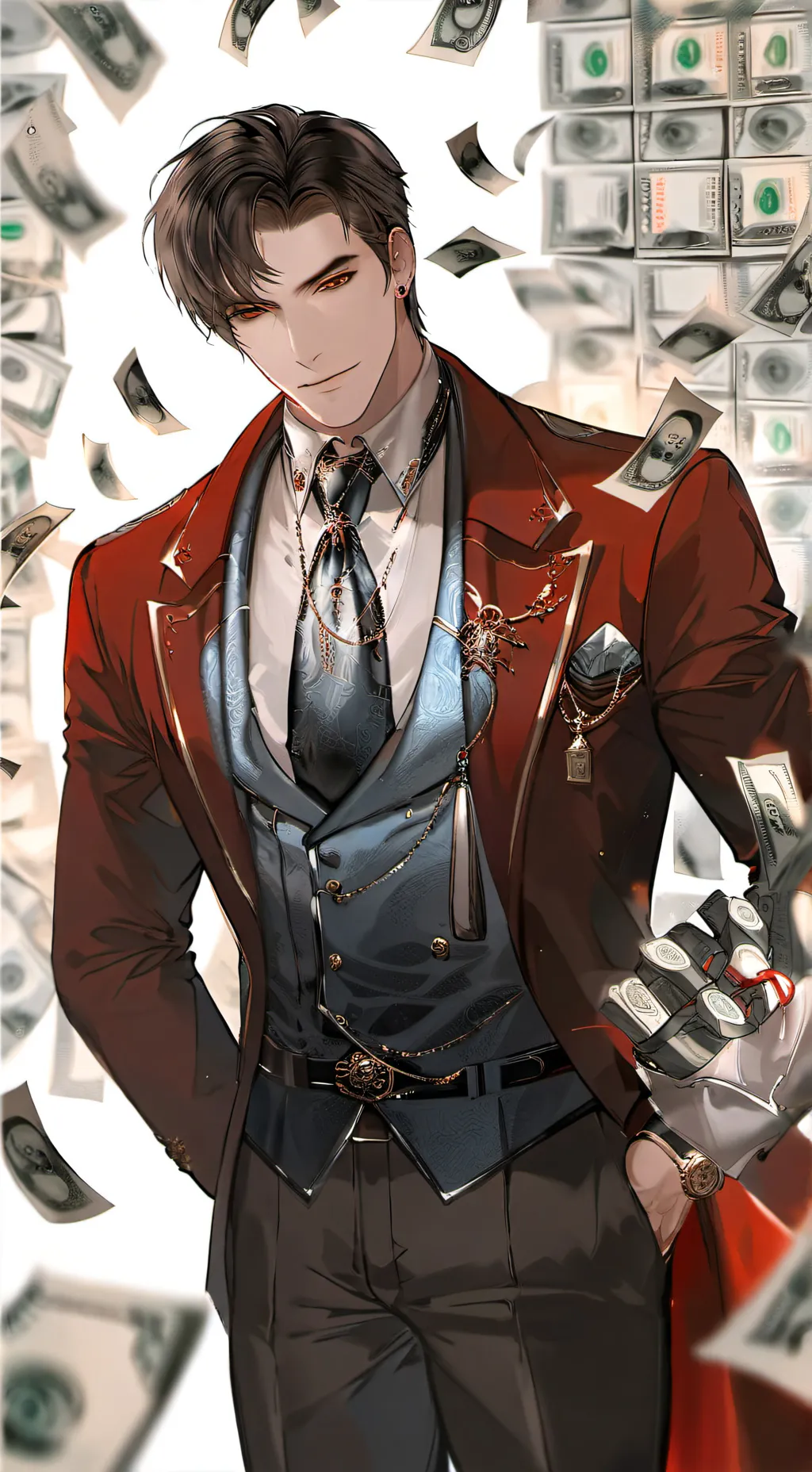 ai character: ❧ jin rei ☙ background