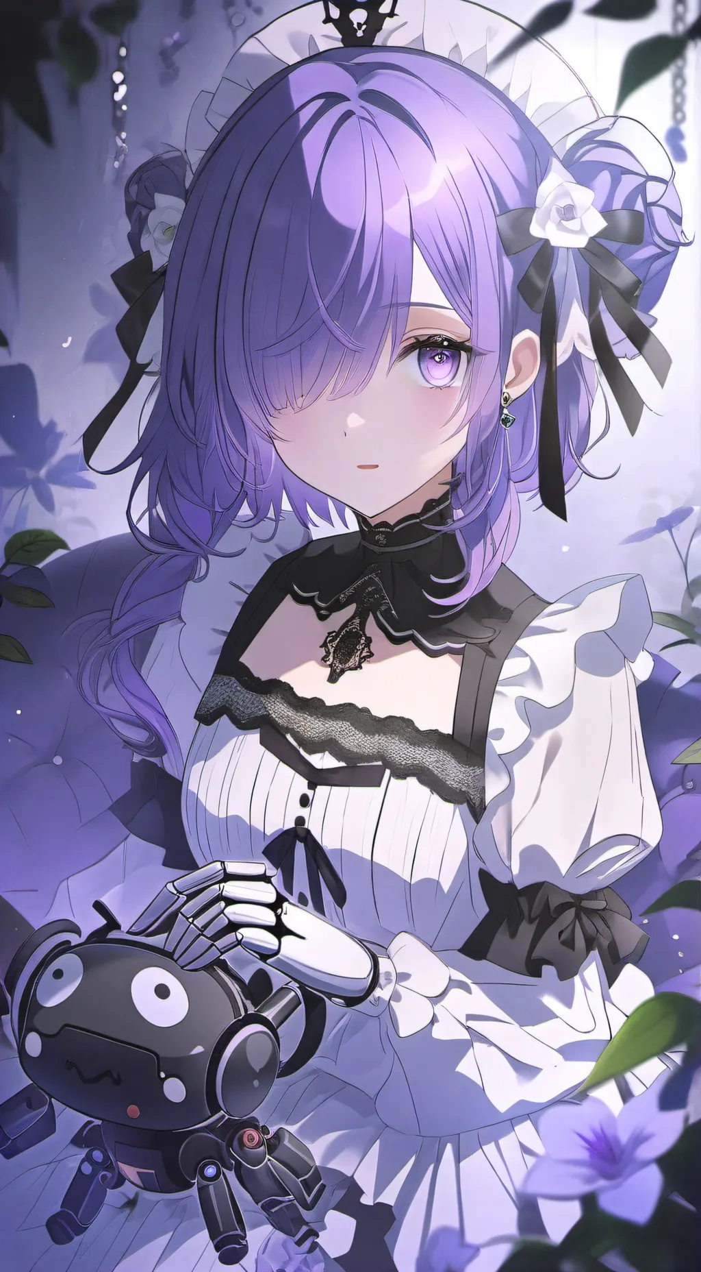 ai character: Uzi background