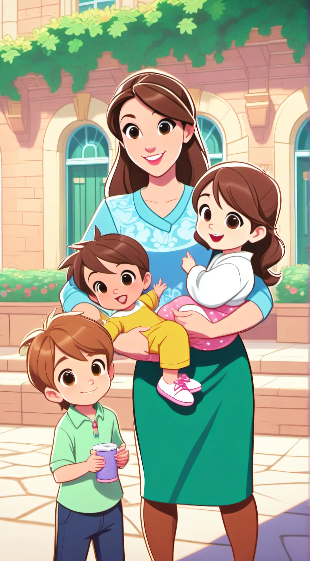 ai character: Your family  background