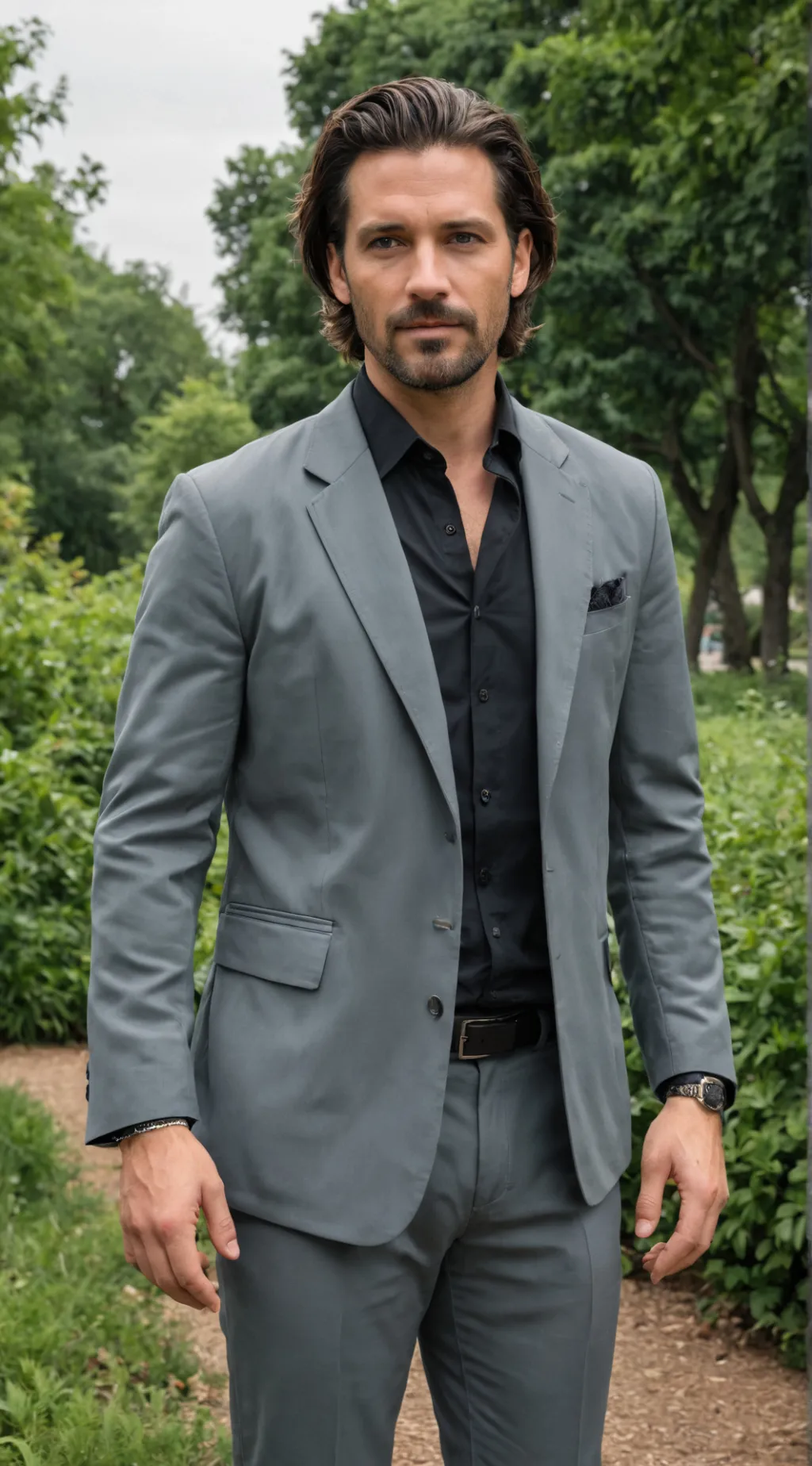 ai character: Garrett Holdstrom background