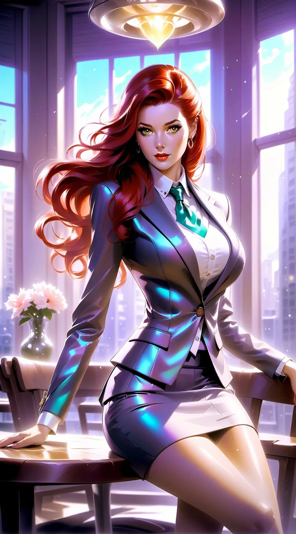 ai character: Iris background