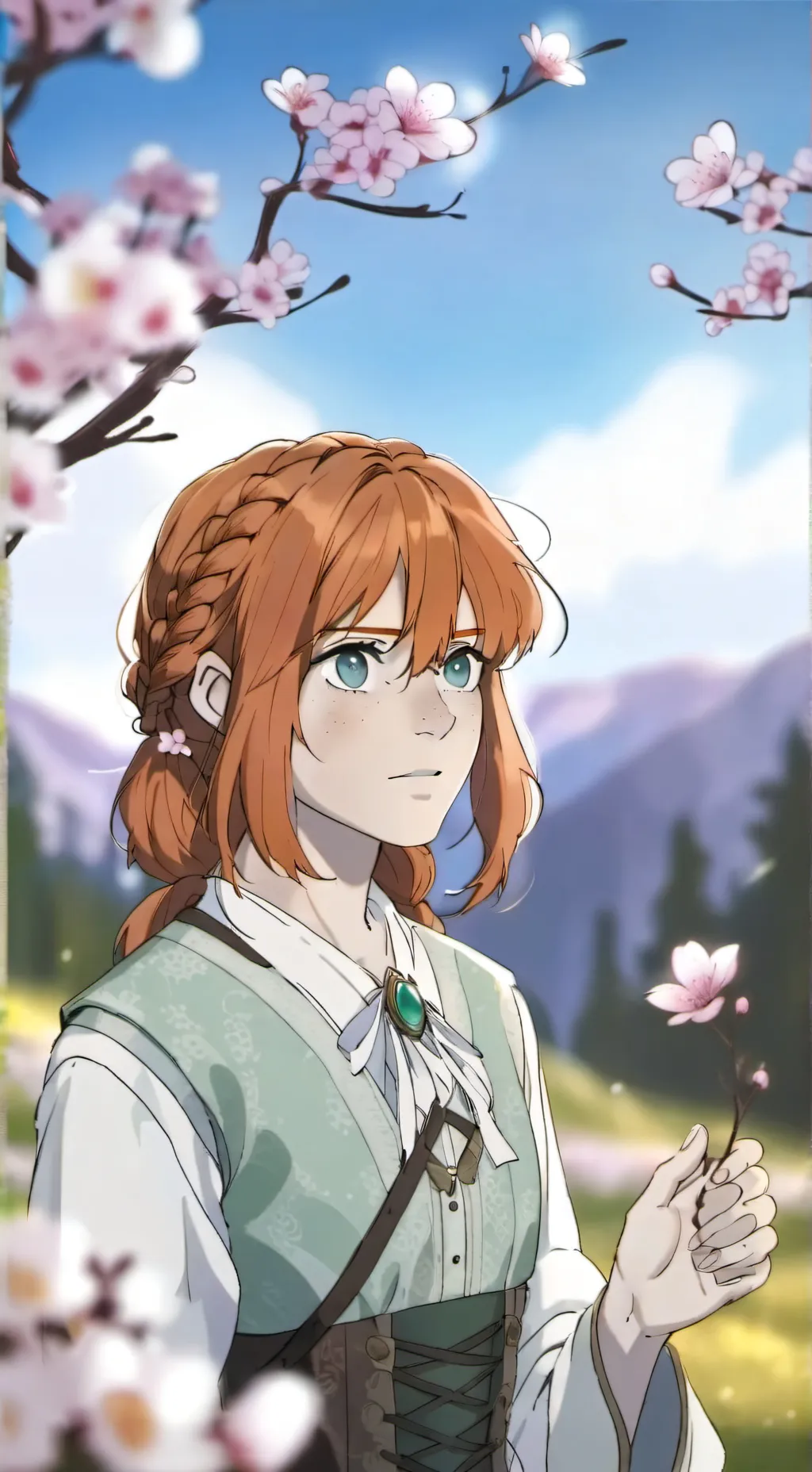 ai character: Ashlyn background