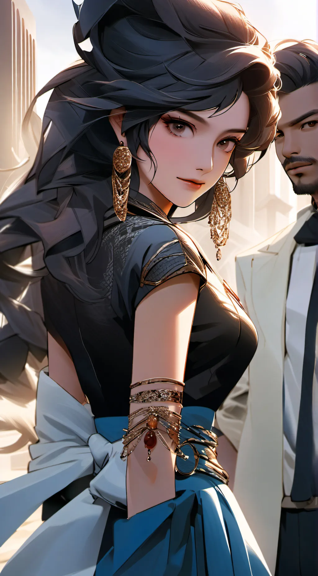 ai character: mathéo background