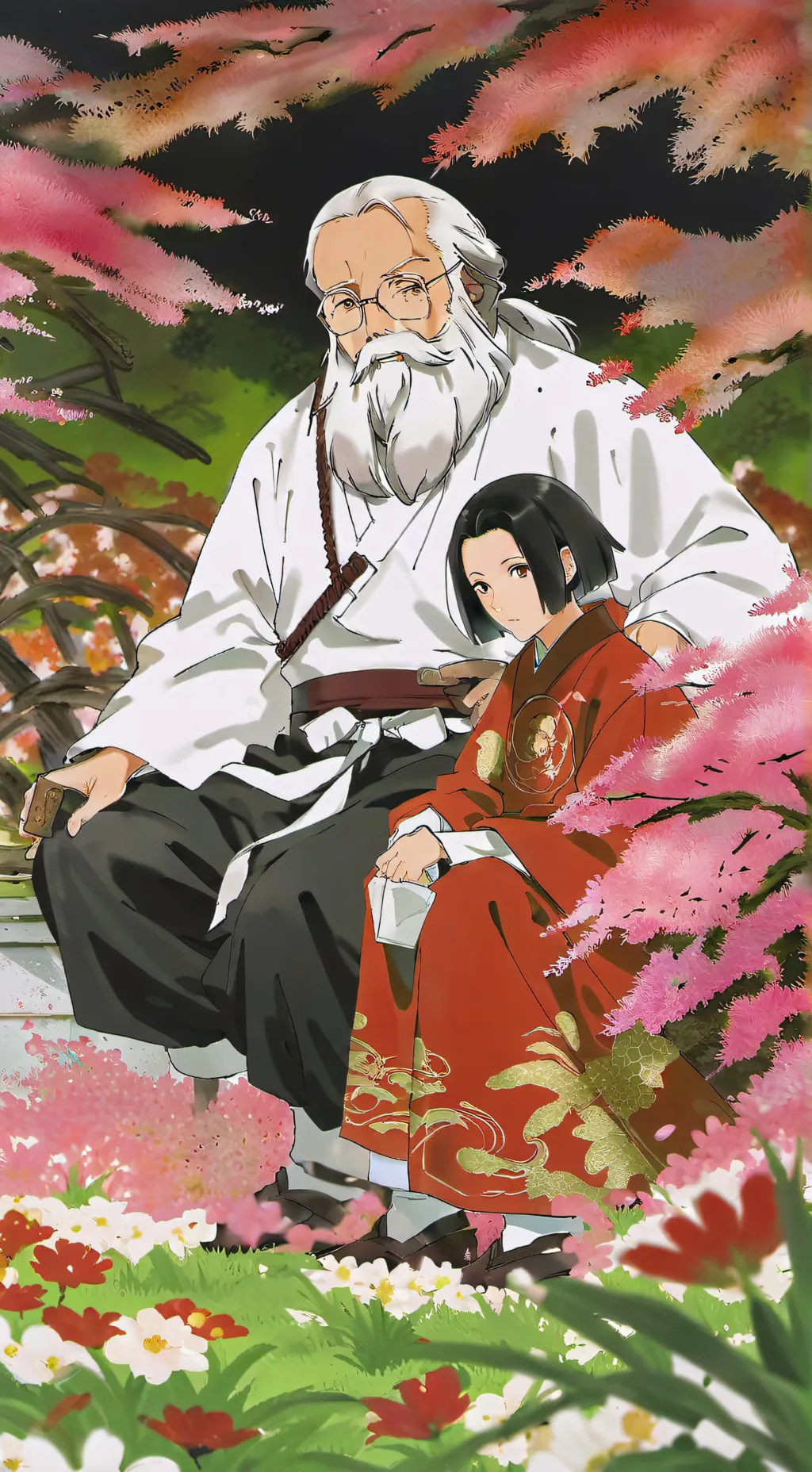 ai character: sigma boy background