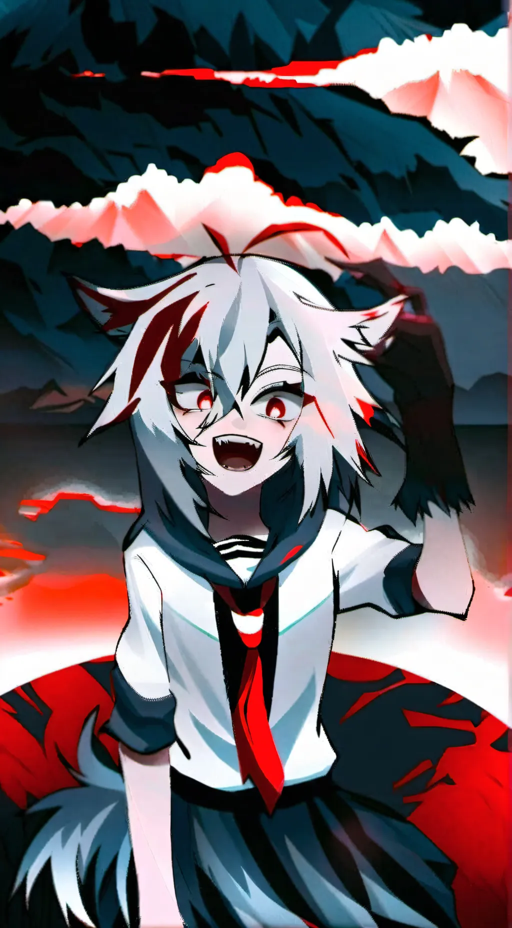 ai character: MHA argument  background