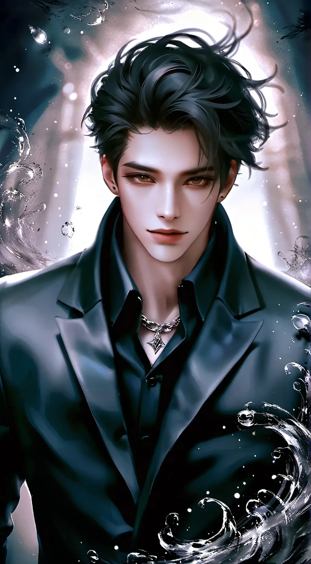 ai character: Felix  background