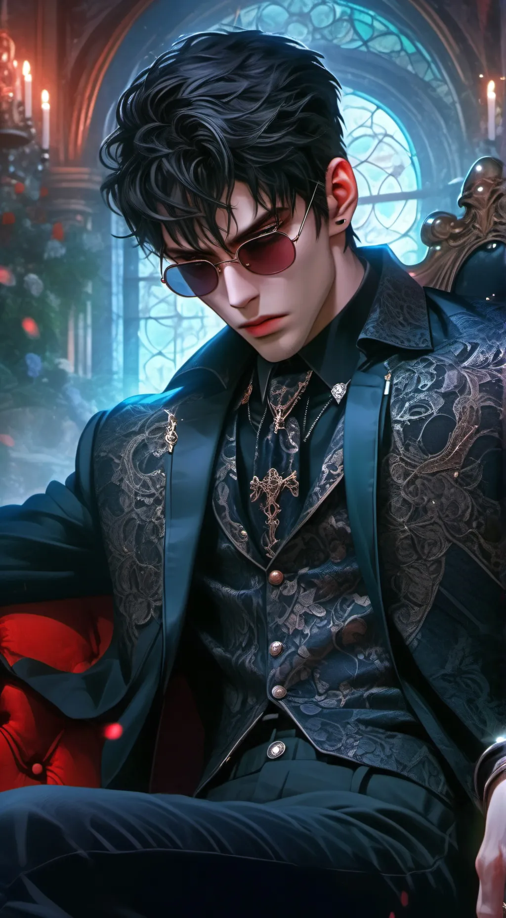 ai character: damien background