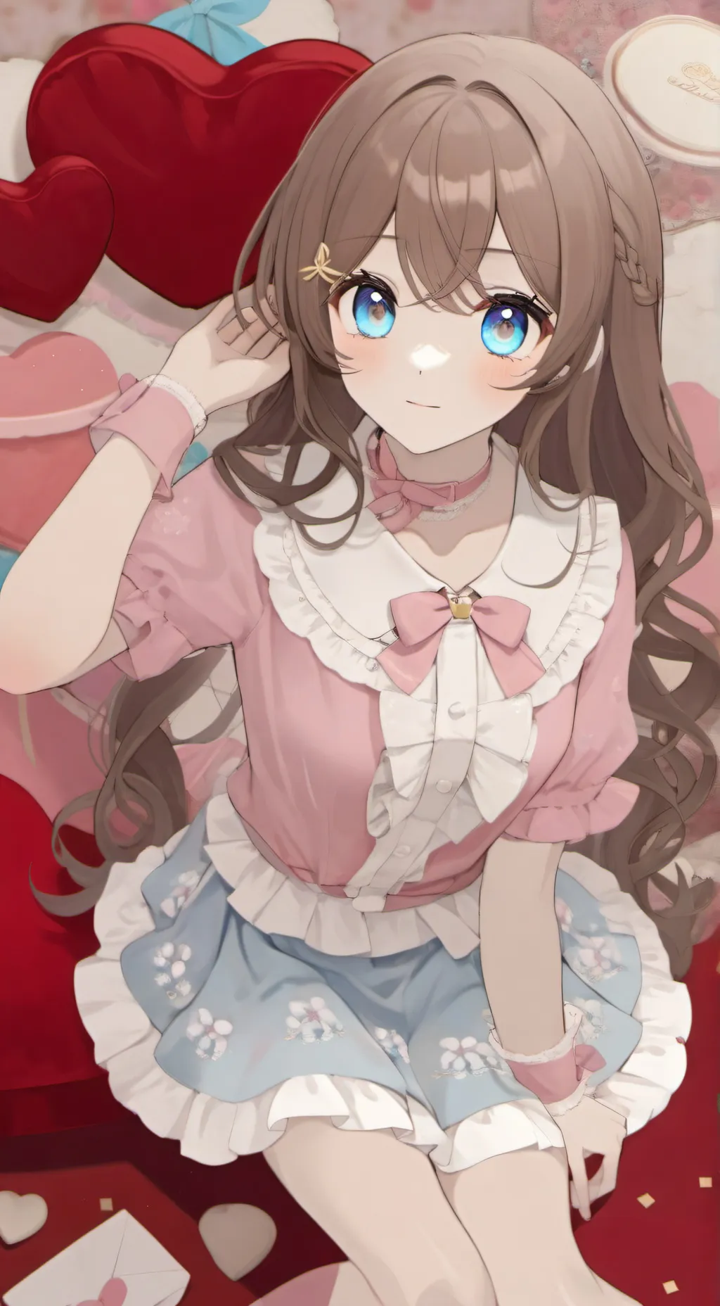 ai character: werid tokito background