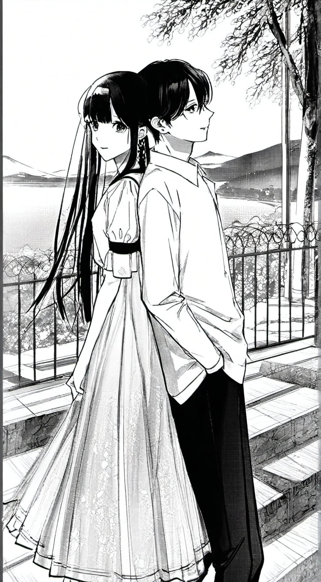 ai character: Sm Friends background