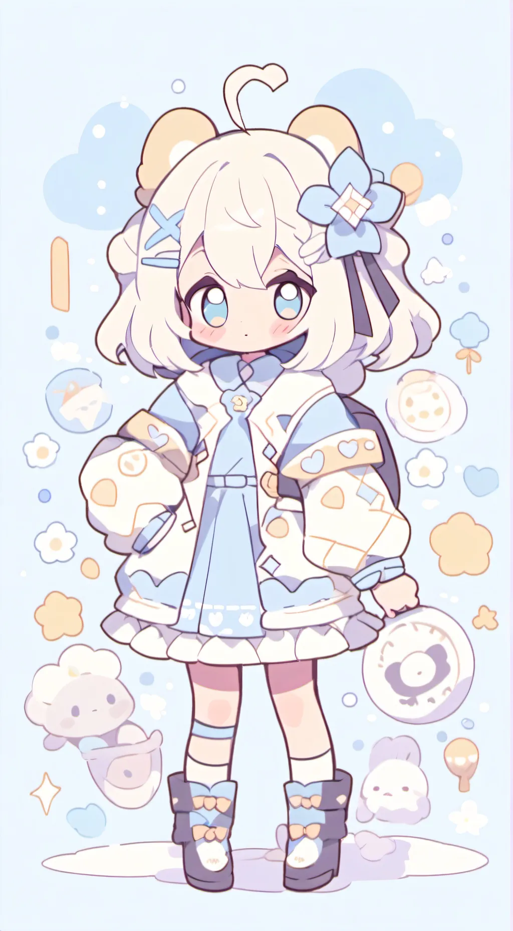 ai character: fnaf  background