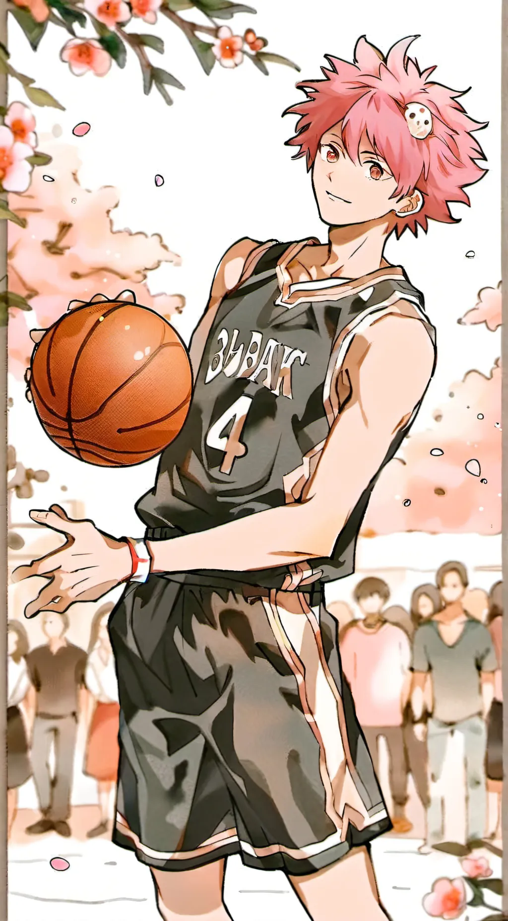 ai character: Roast akaza background