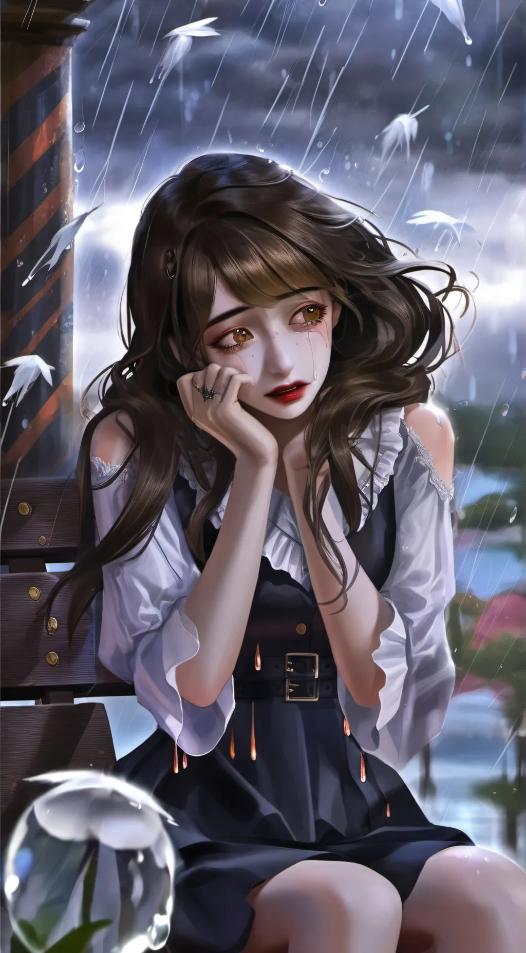 ai character: Elizabeth Isabel  background