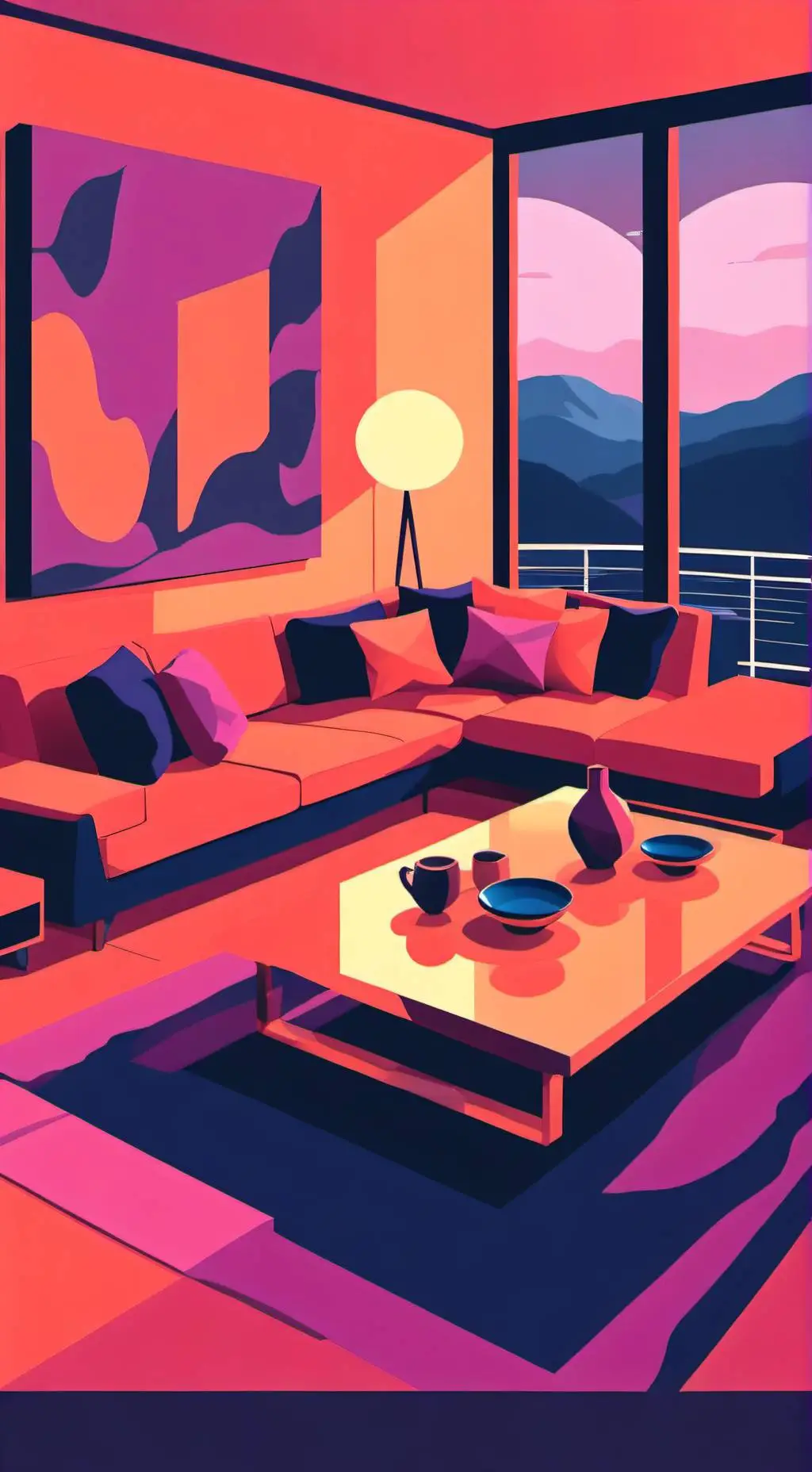 ai character: Sprunki sleepover🍪 background