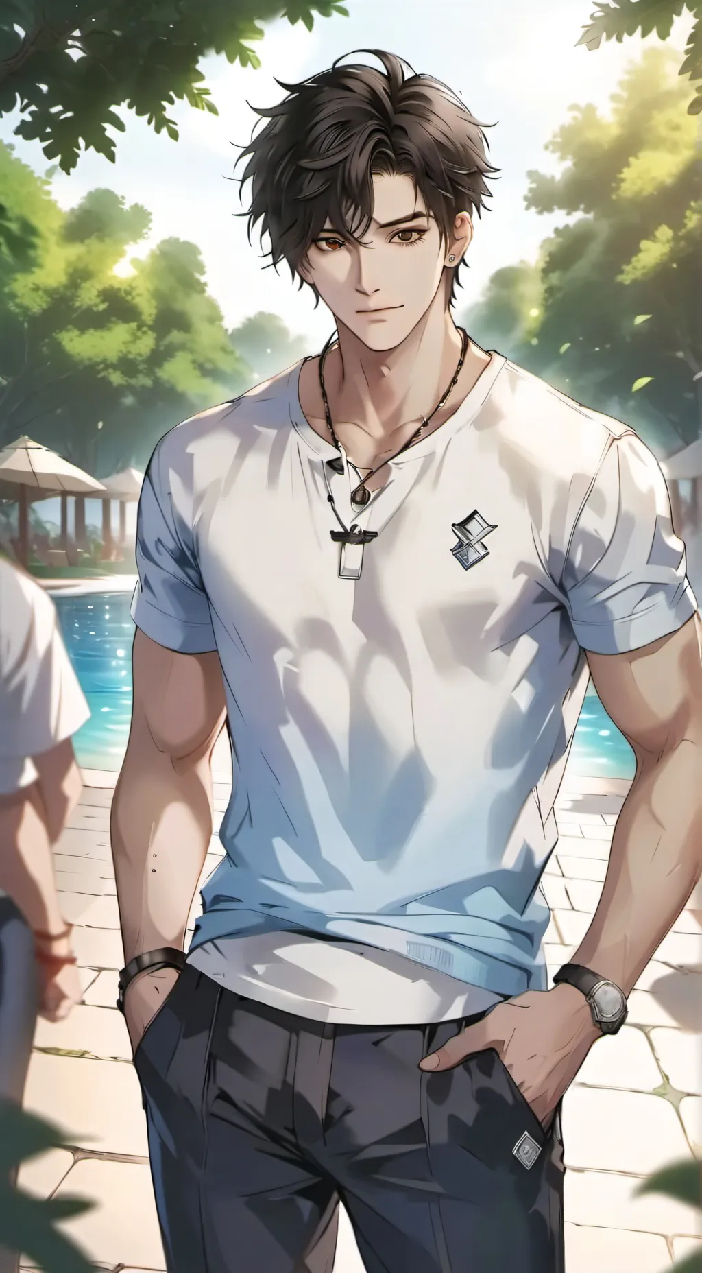 ai character: Eth background