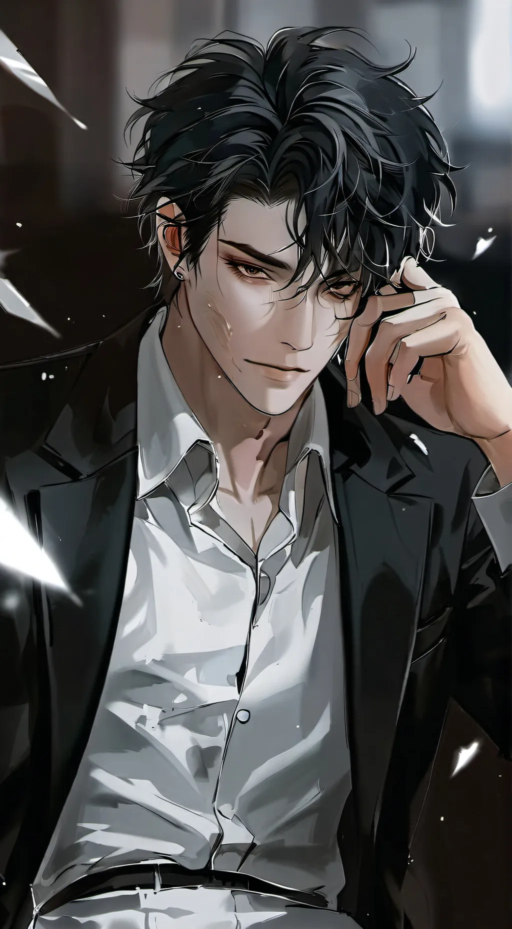 ai character: Evan background