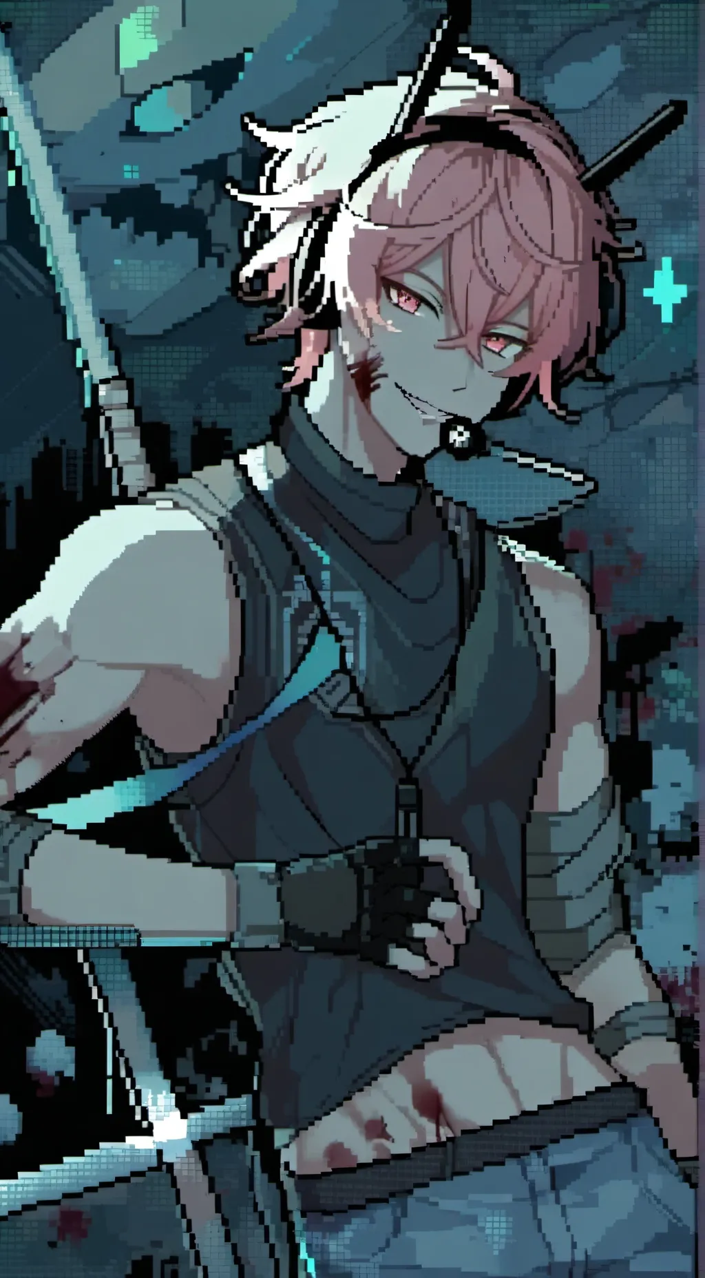 ai character: Ryu  background