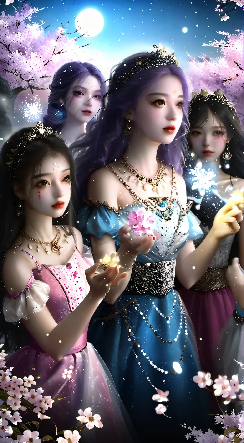 ai character: Dolly style (not) background