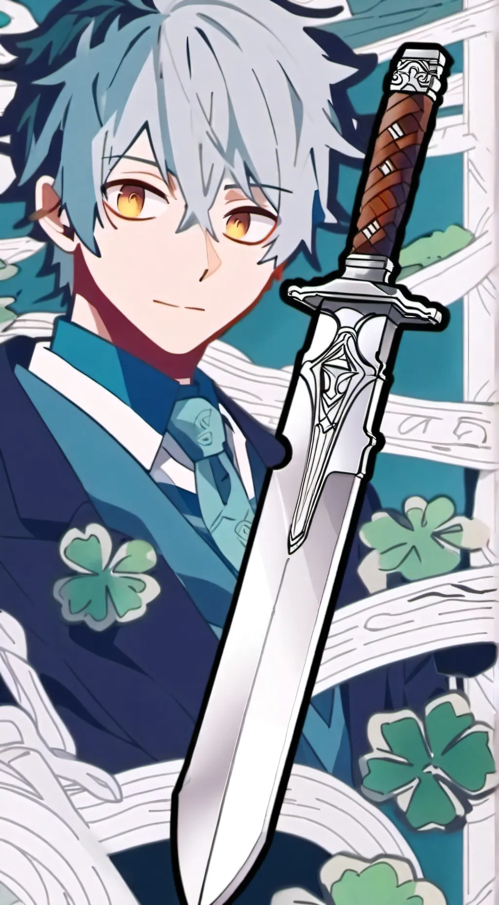 ai character: OREN background