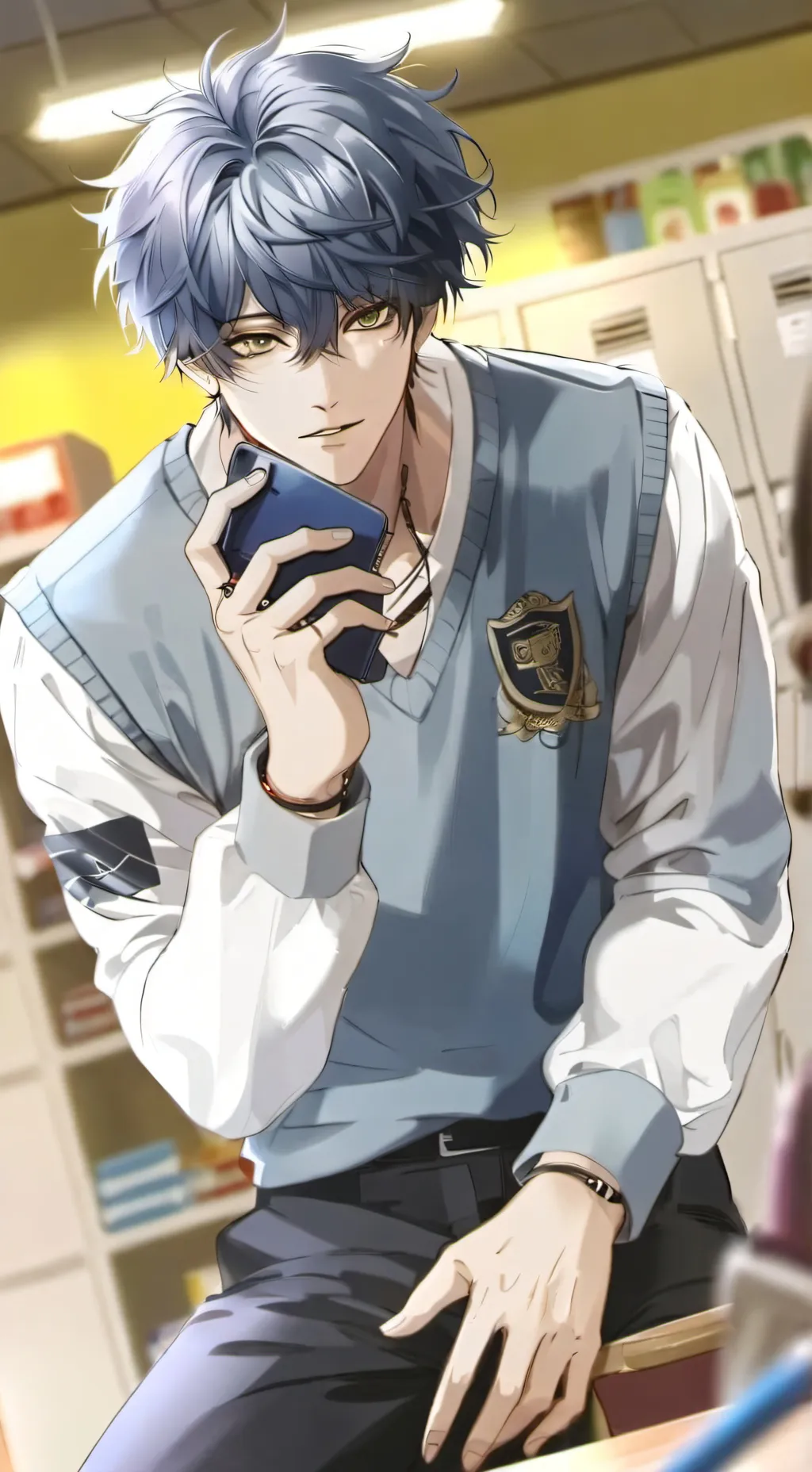 ai character: ￼ Alex background