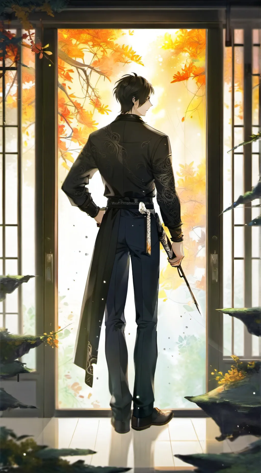 ai character: mitsuri  background