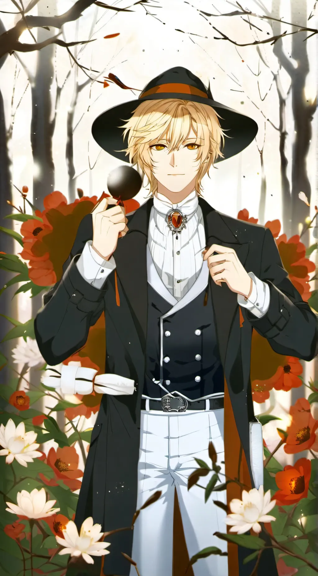 ai character: kormo WHY background