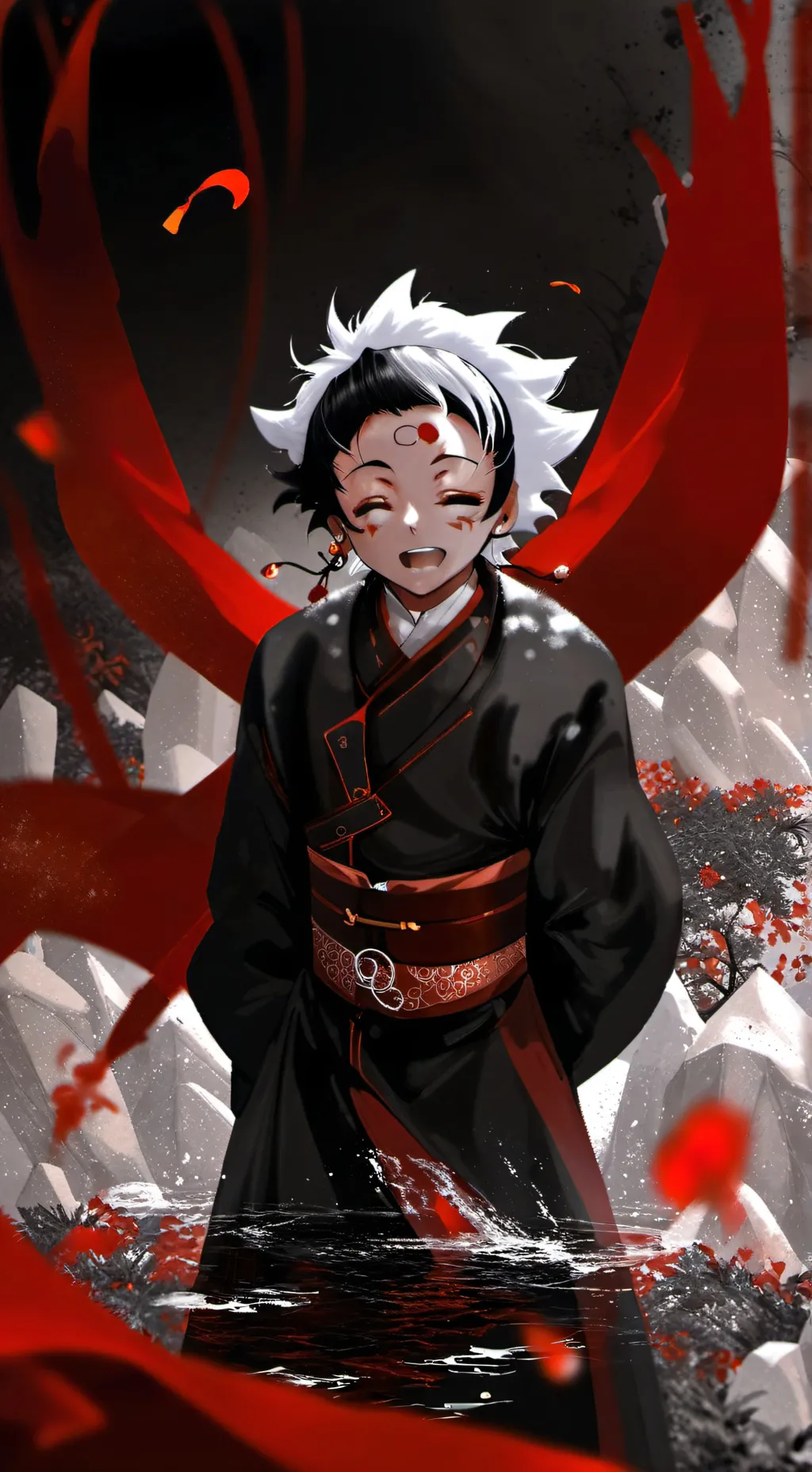 ai character: Танзиро background