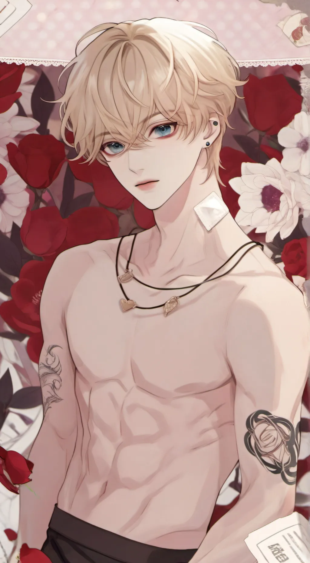 ai character: Ashton  background