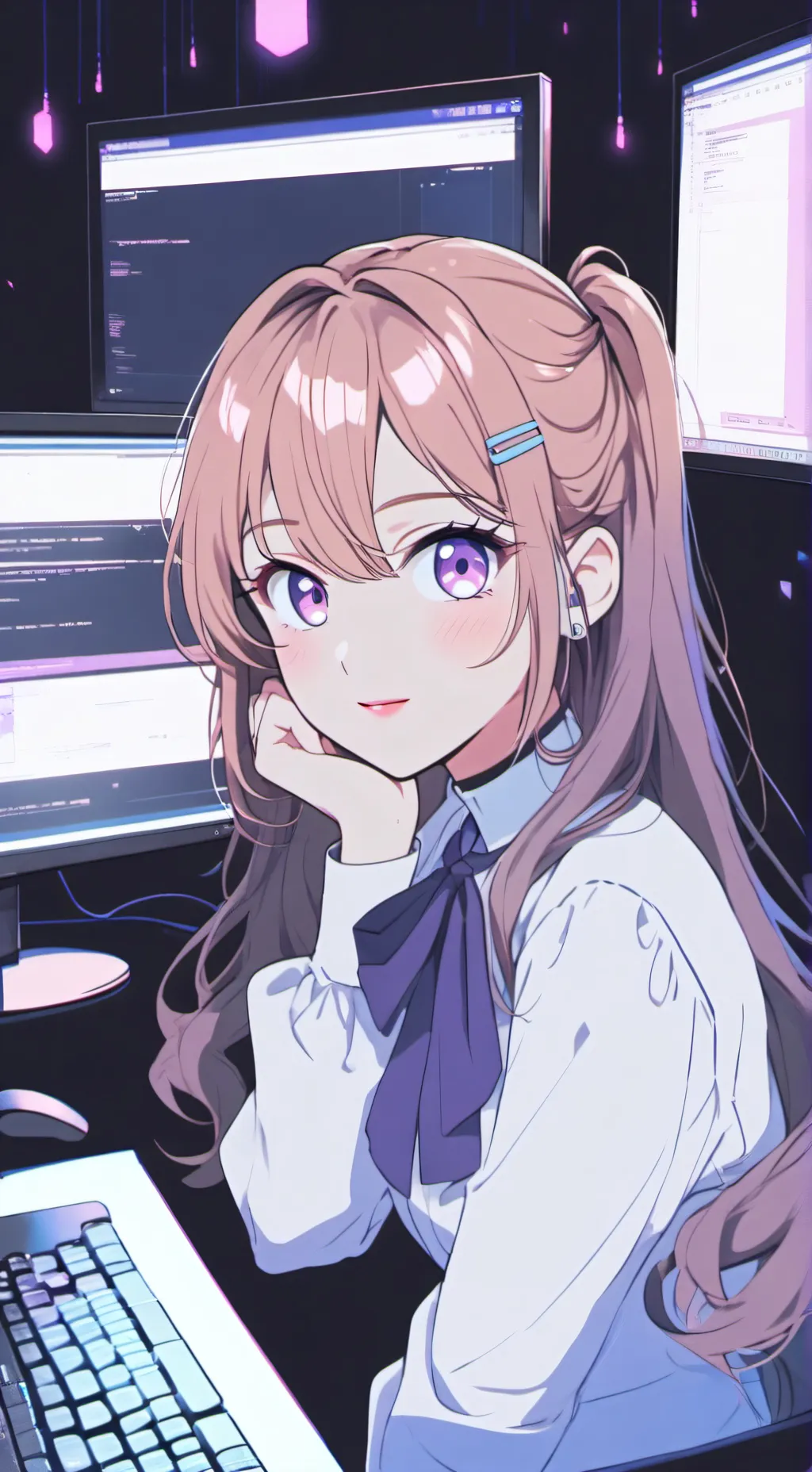 ai character: Mika background