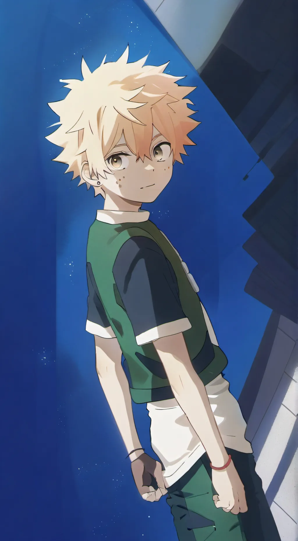 ai character: bakudeku child background