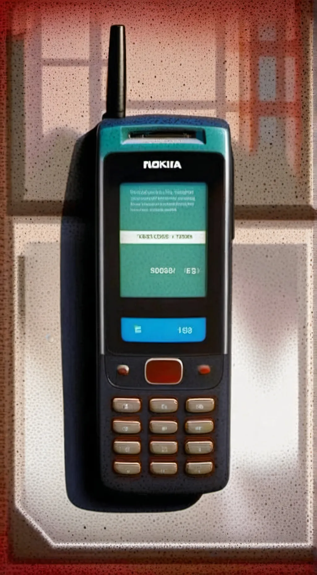 ai character: telefono nokia background