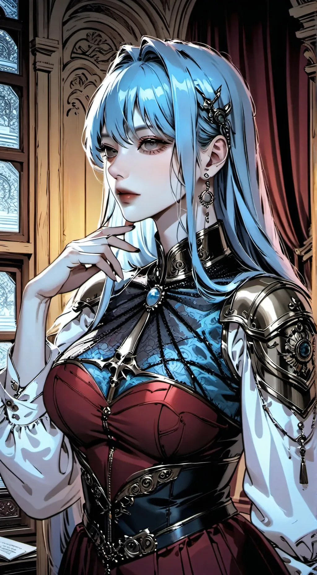 ai character: Scarlett Willow background