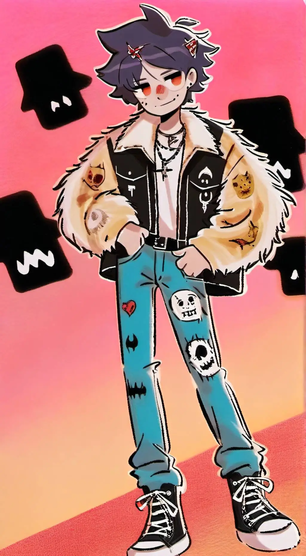 ai character: Yuri-jin  background