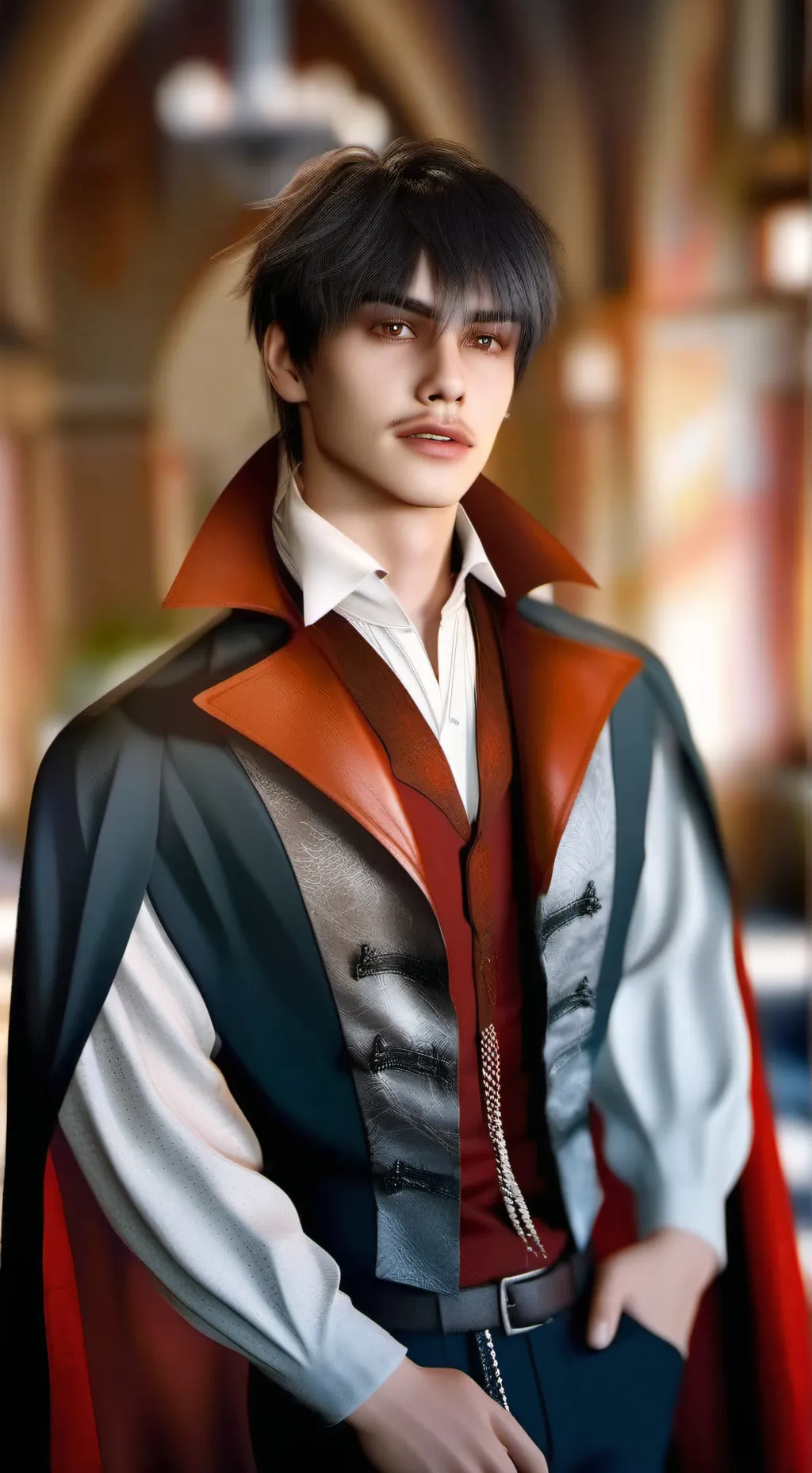 ai character: Vampire 🦇 background