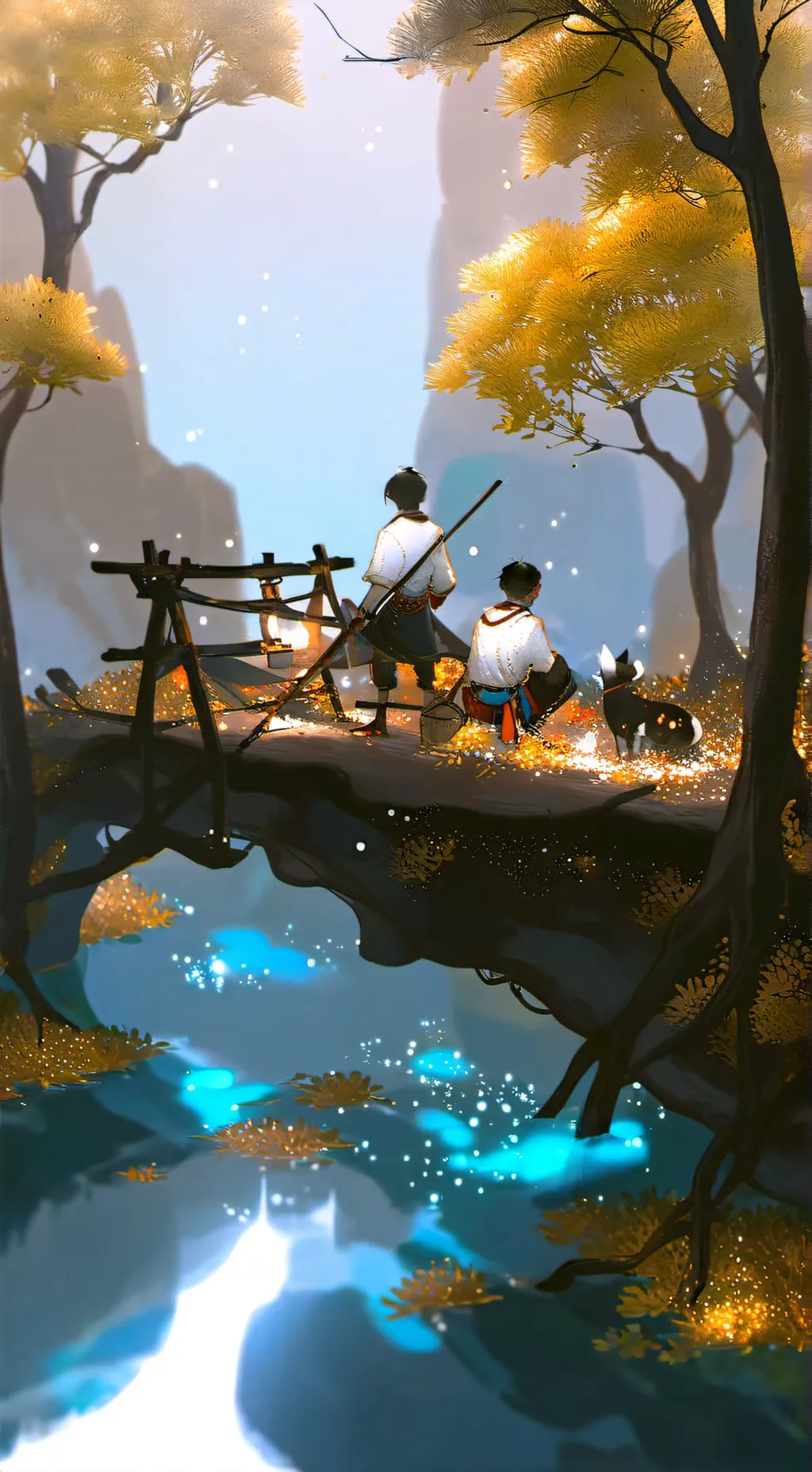 ai character: Sprunki background