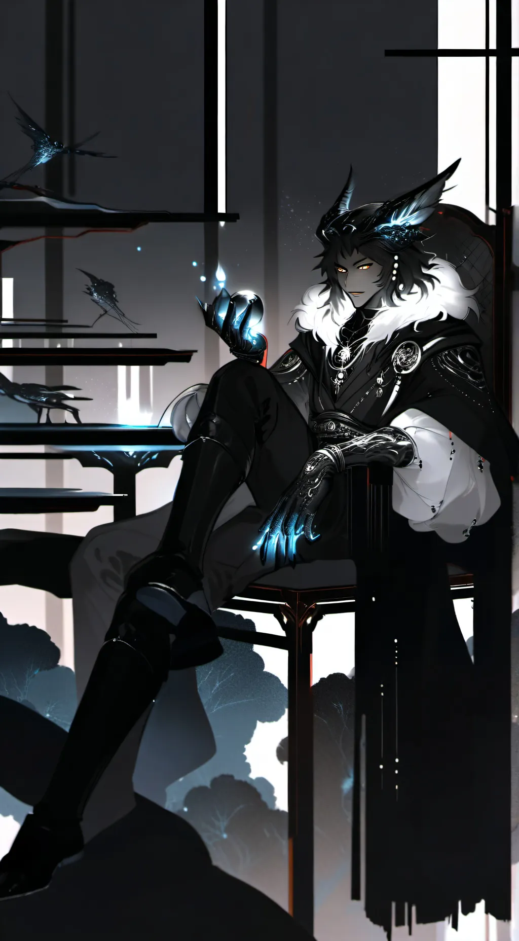 ai character: milo background