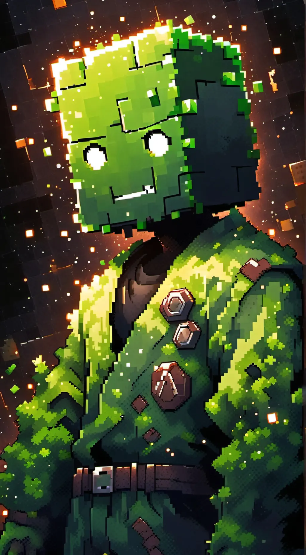 ai character: outliner background