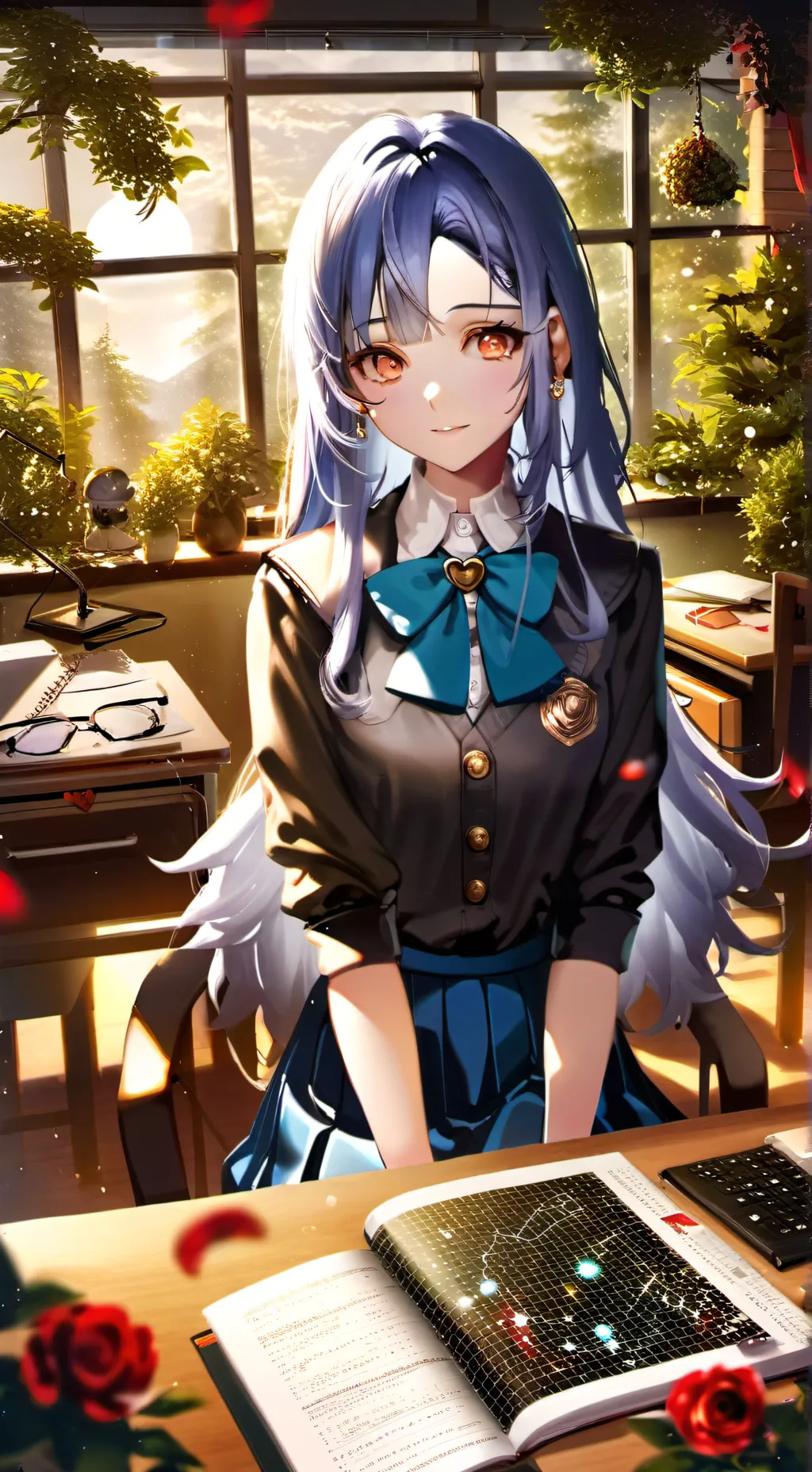 ai character: Akiko background