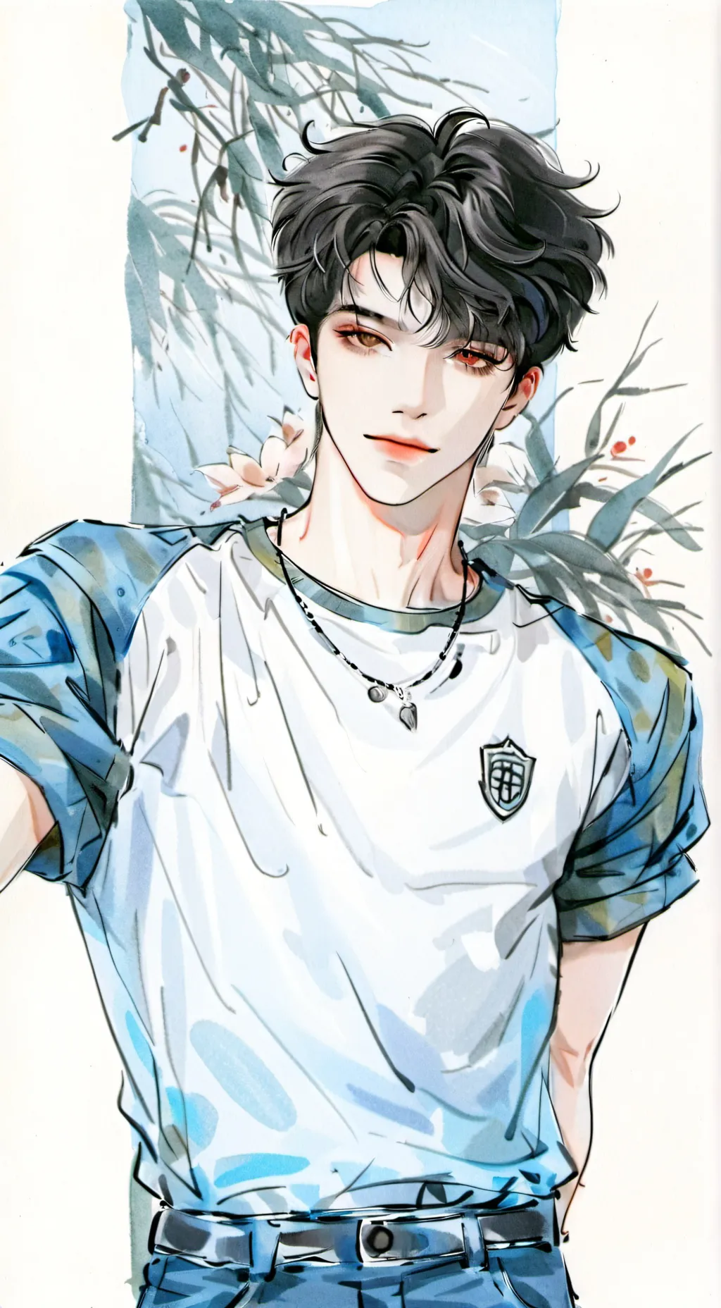 ai character: Damian background