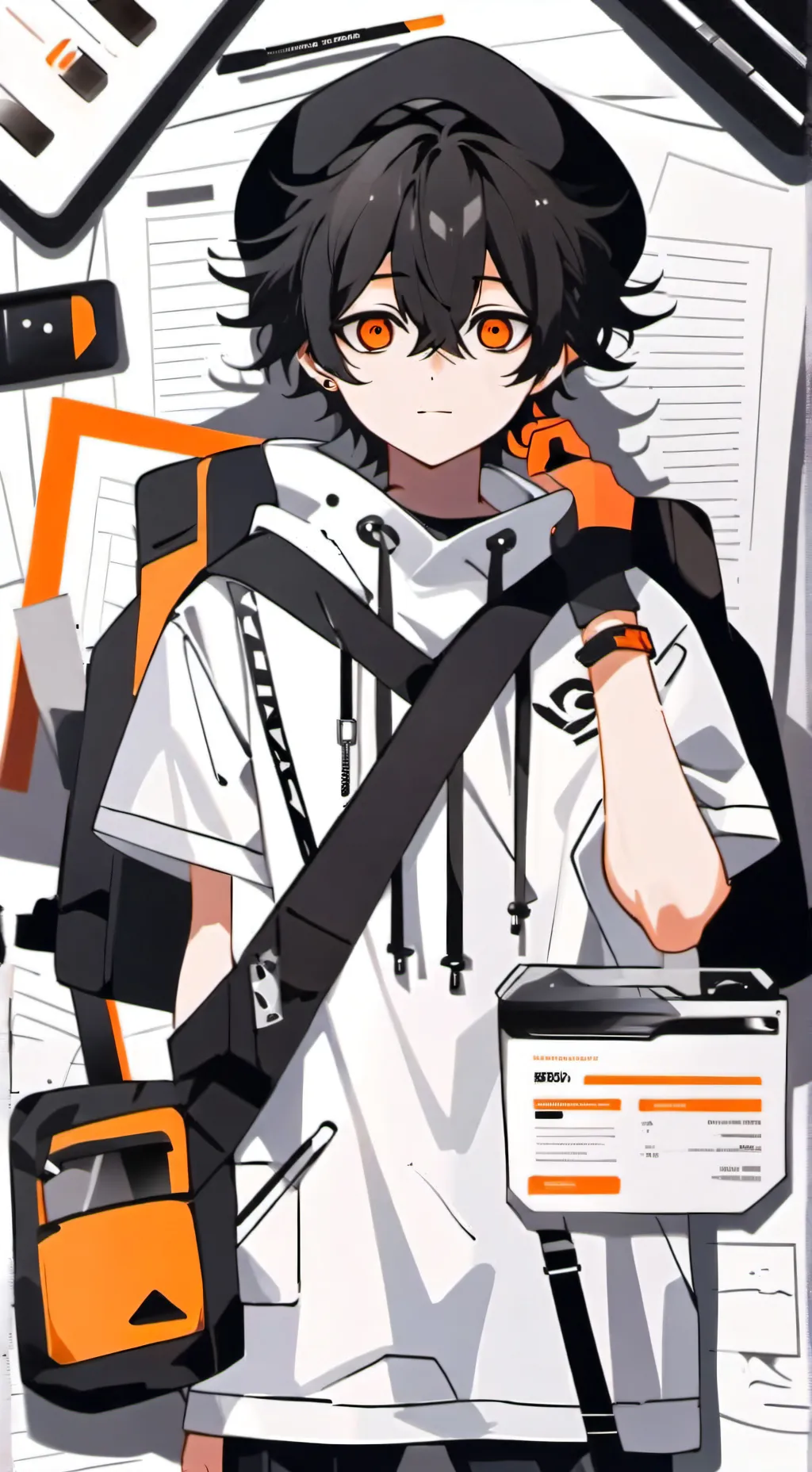 ai character: ~~Blake ~~ background
